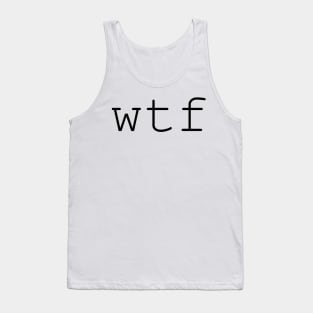 wtf Tank Top